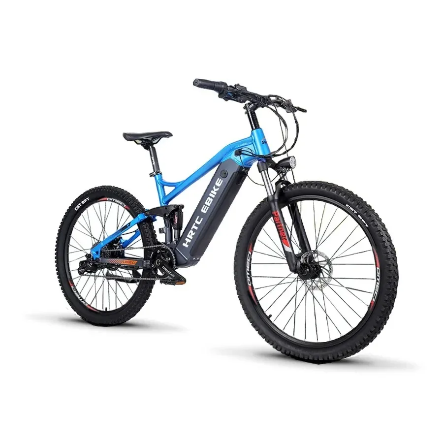 New 26-inch mountain electric bike soft tail bike hydraulic brakes