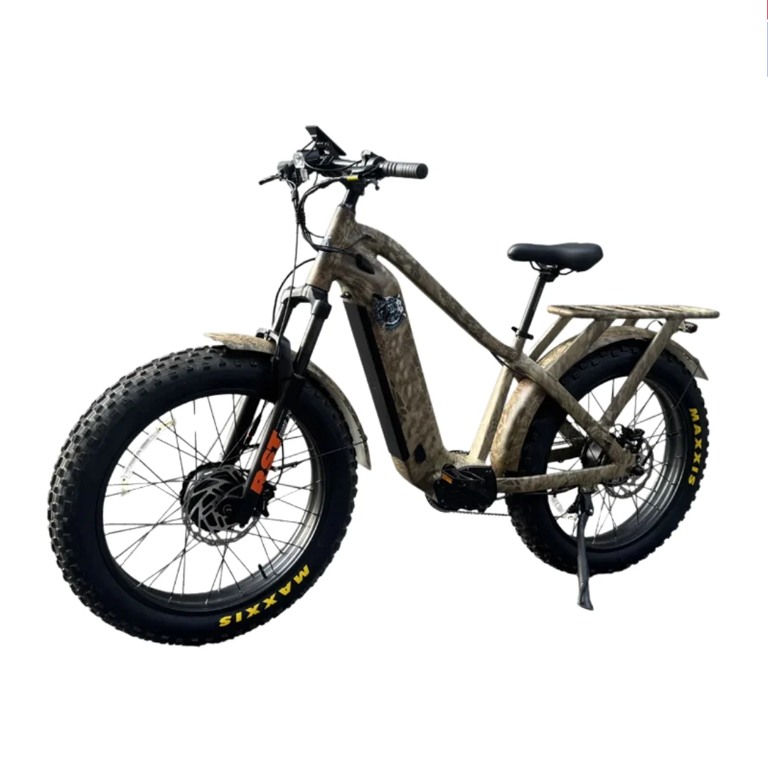 OUKA 2025 1000w dual bafang H55 G063 48v/52v 1000w fat tire bike